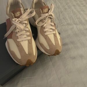 New Balance Beige Lifestyle Sneakers